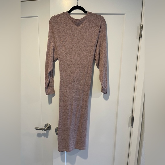 Topshop heather pink sweater dress - Picture 2 of 4